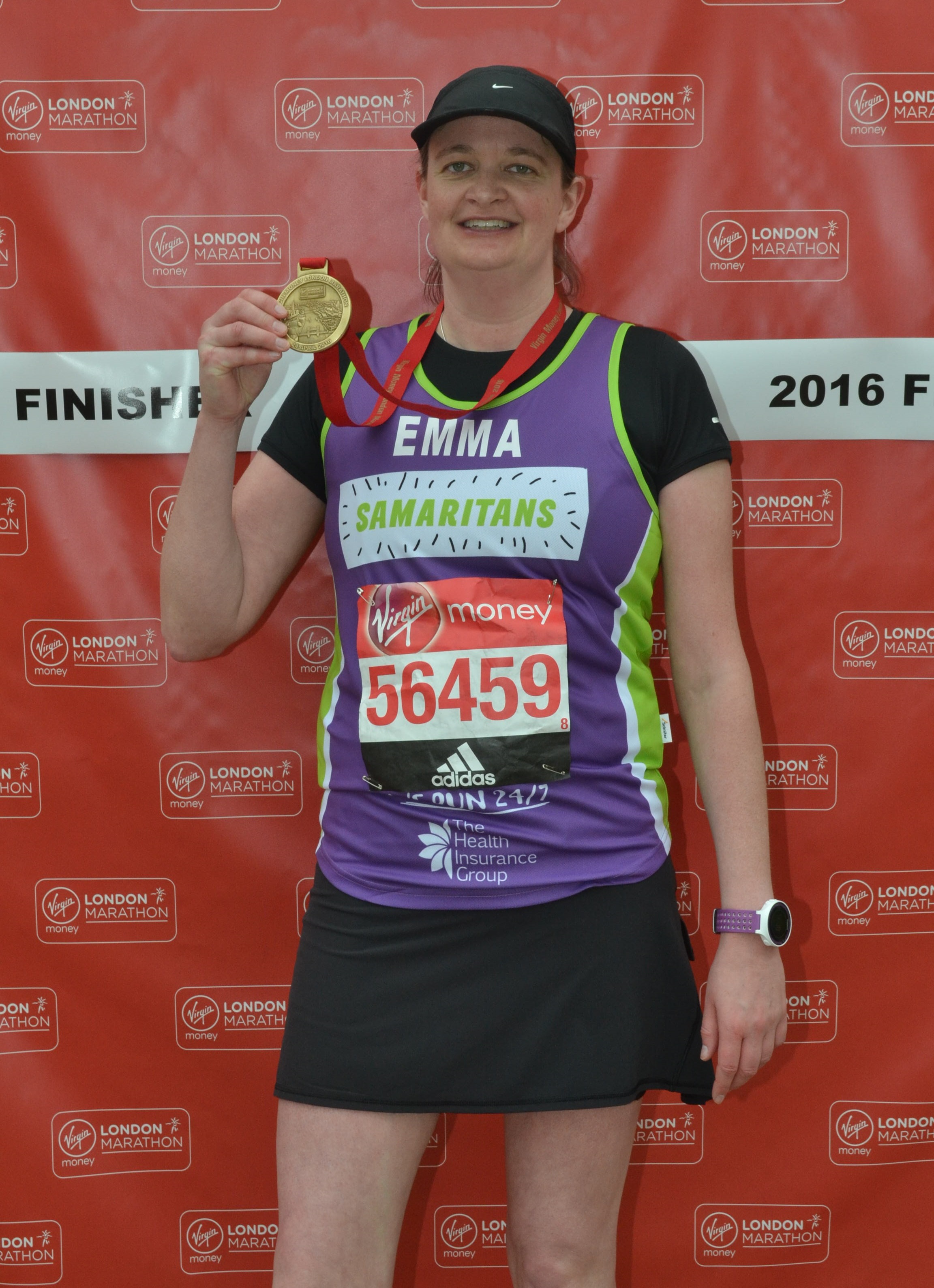 Medal pose