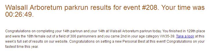 parkrun-pb