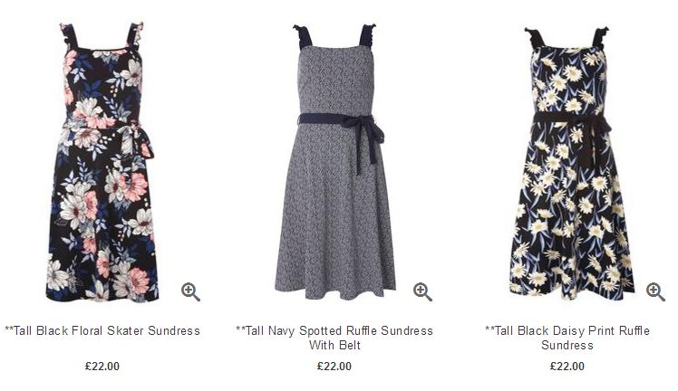 DP Tall dresses
