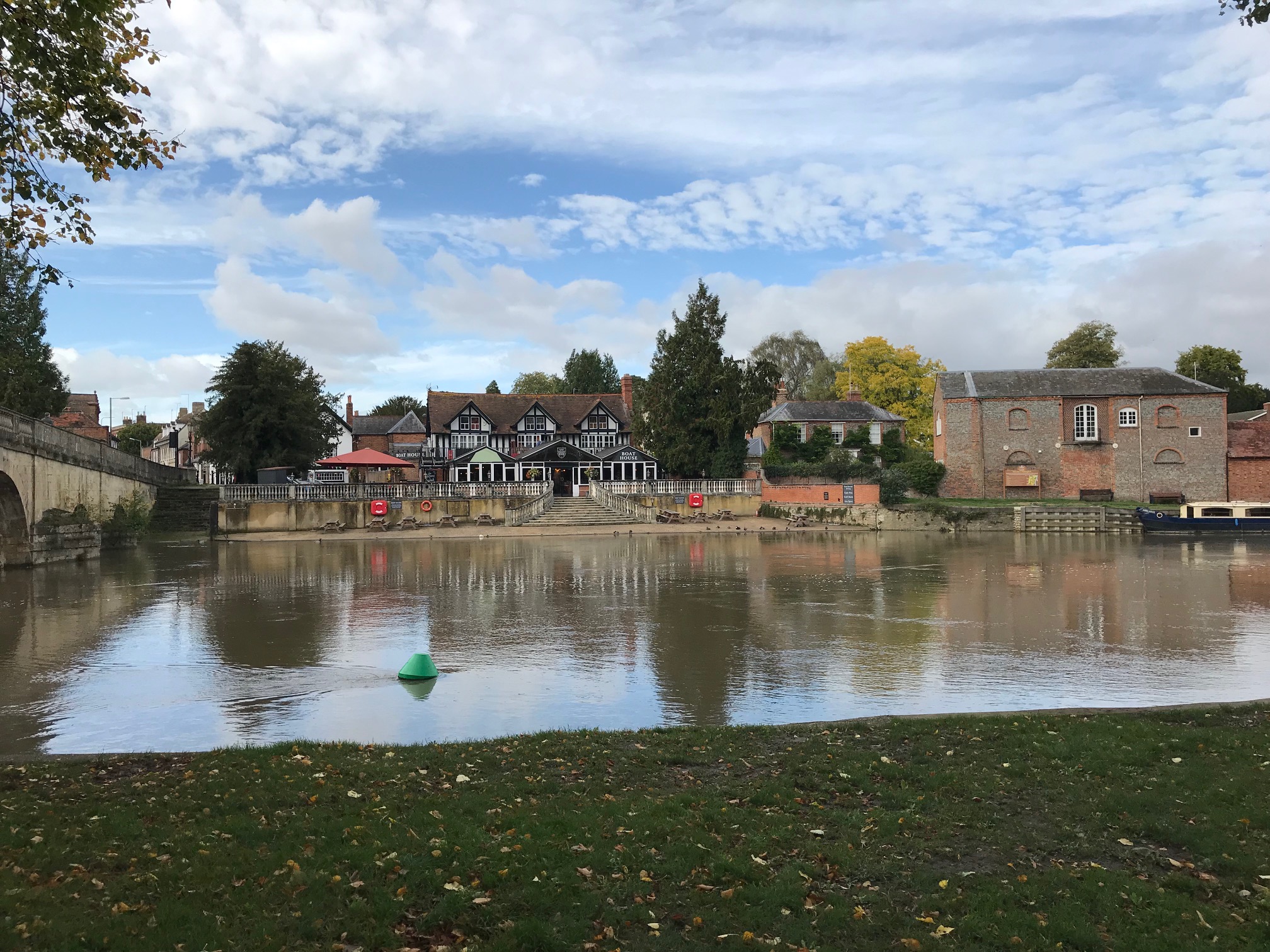 Thames at high flow