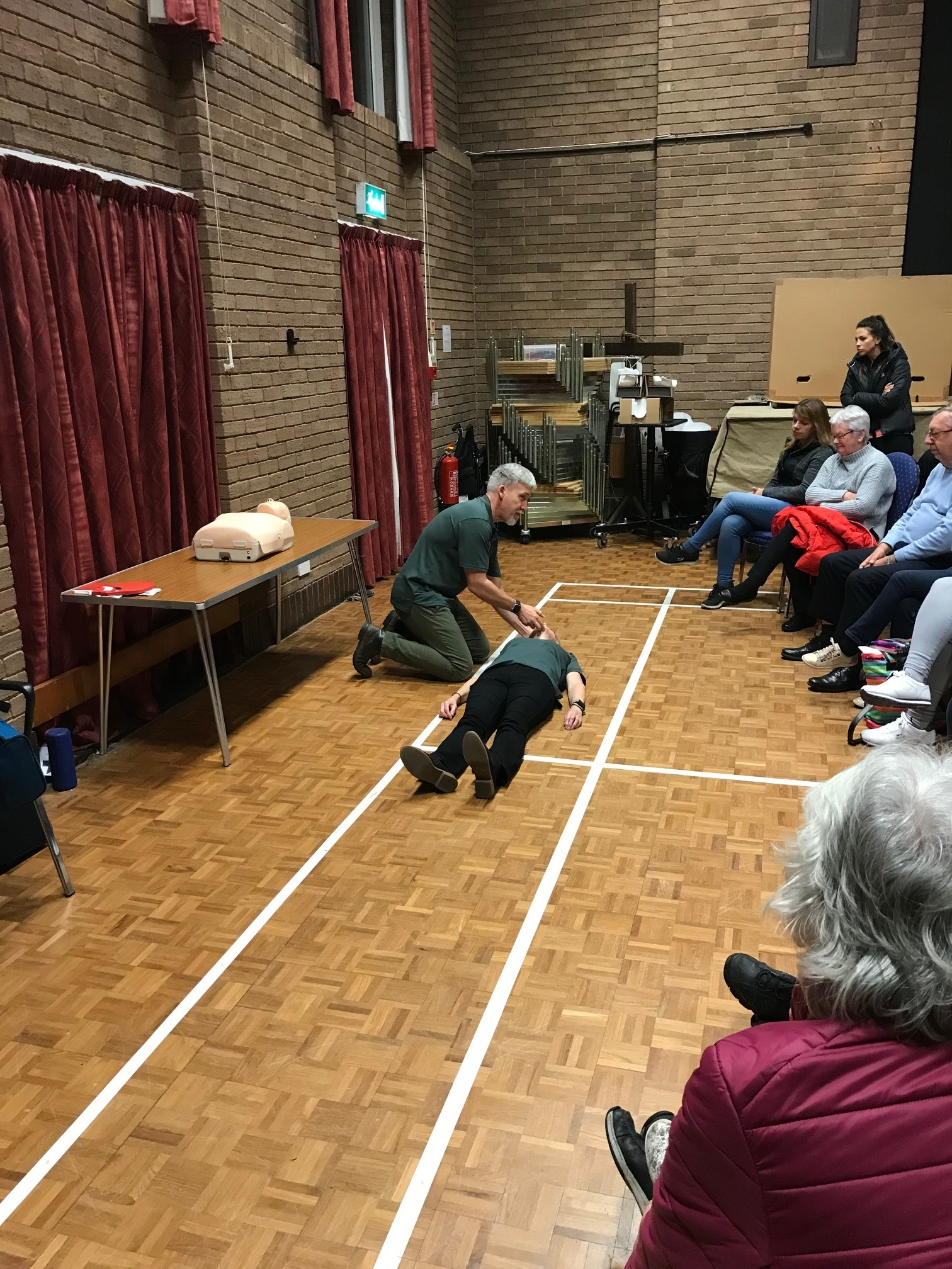 CPR training
