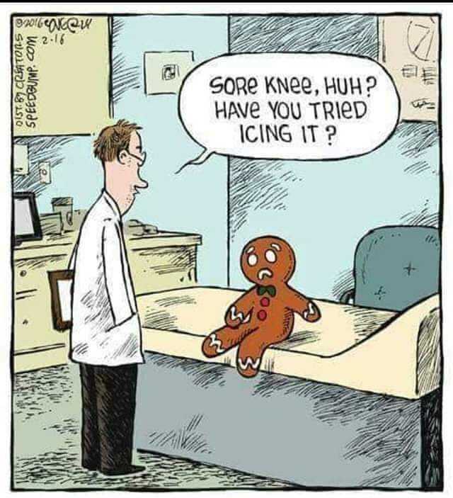 Sore knee